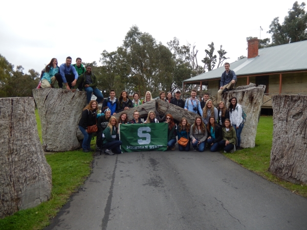 2015 Sustainable Food, Environment and Social Systems group at the front gate of Wirra Wirra Winery, McLaren Vale, South Australia 2015 Sustainable Food, Environment and Social Systems group at the front gate of Wirra Wirra Winery, McLaren Vale, South Australia