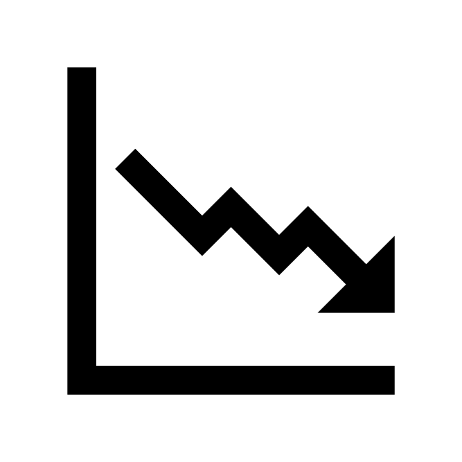 Icon for under-performance