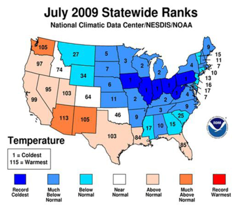 July 2009 Statewide Ranks July 2009 Statewide Ranks