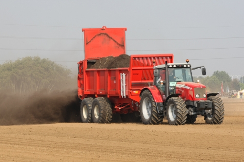 Manure spreading Manure spreading