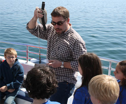 Learning about how water gets to the lakes. Learning about how water gets to the lakes.